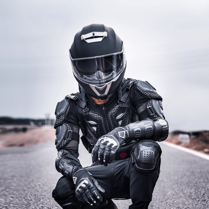 Motorcycle Gear Full Suit - Armadura de motociclismo, traje de carreras