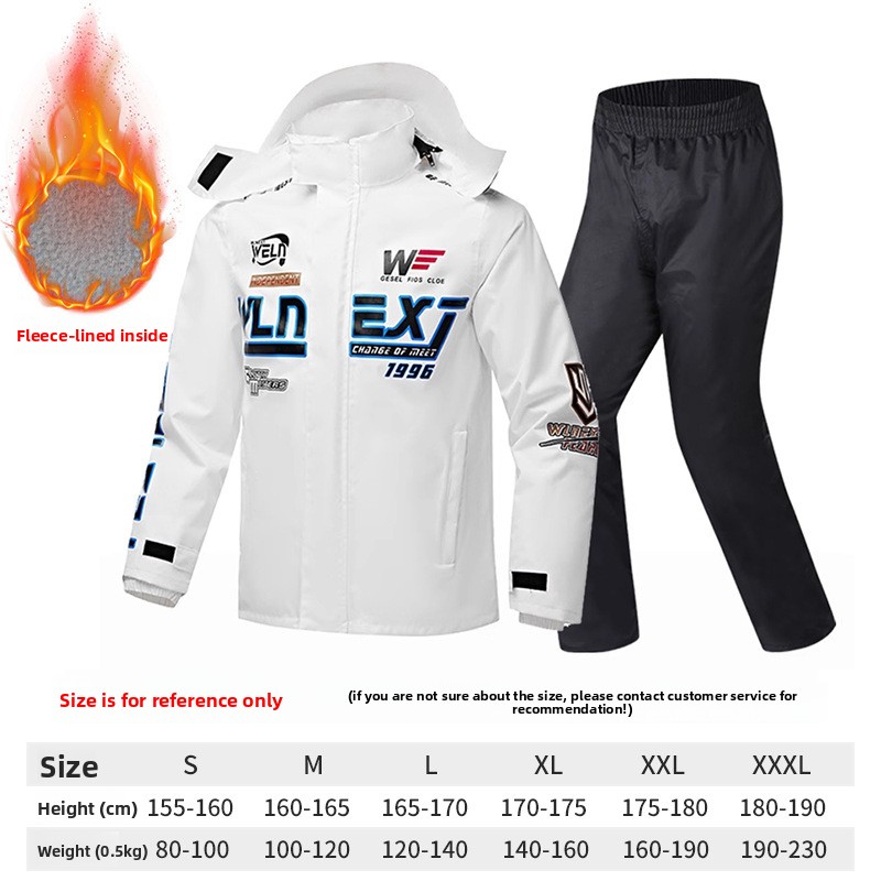 Motorcycle Gear Full Suit - Chubasquero para motocicleta para hombre, traje