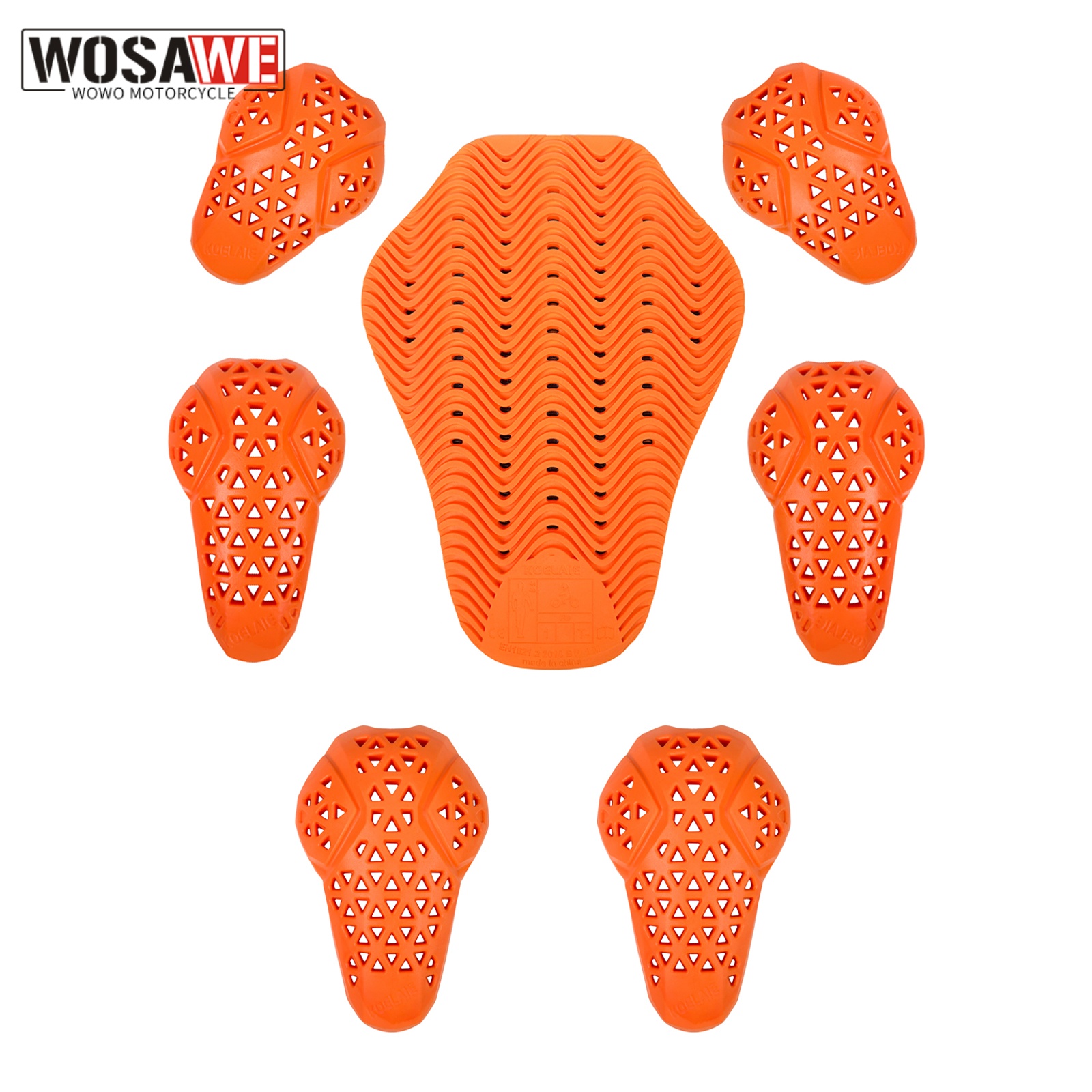 Motorcycle Gear Jacket - Chaqueta de Motociclismo WOSAWE con Protección