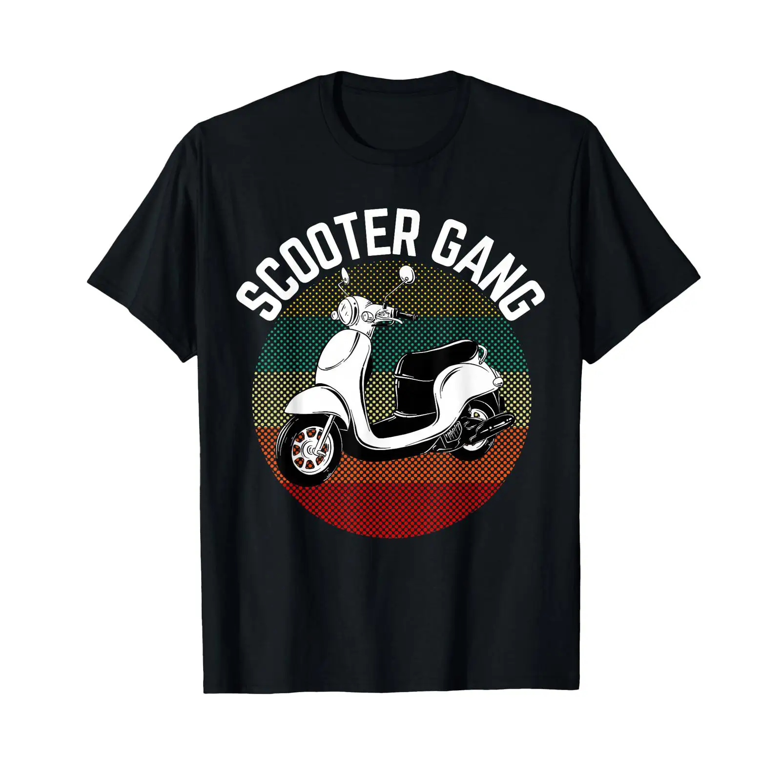 Motorcycle Gear Wash - Camiseta Scooter Gang Retro Vintage Moped