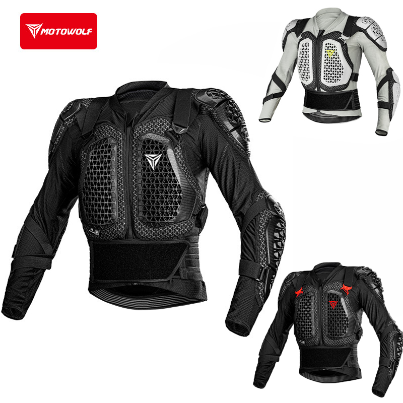 Motorcycle Gear Jacket - Chaqueta de Motocicleta para Hombre, Armadura