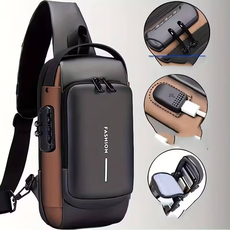 Motorcycle Gear Backpack - Mochila antirrobo para motocicleta con cremalleras