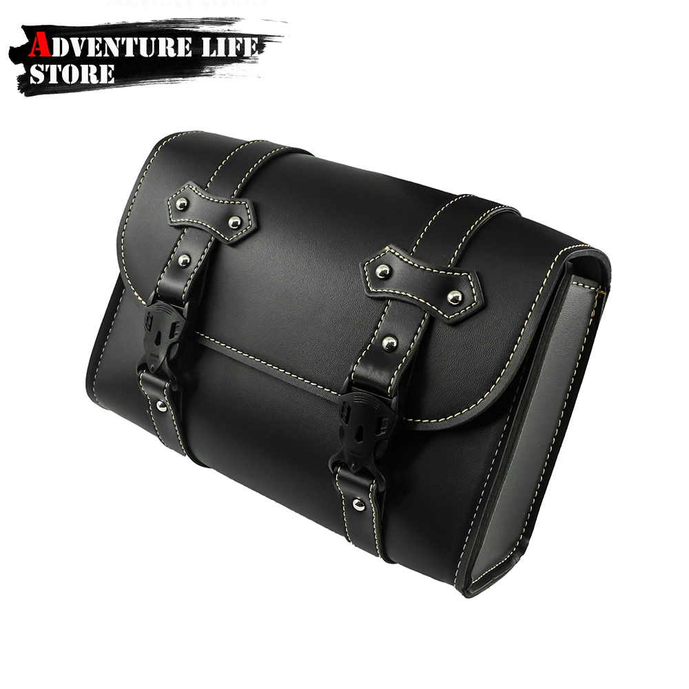 Motorcycle Gear Backpack - Alforjas de horquilla delantera para motocicleta,