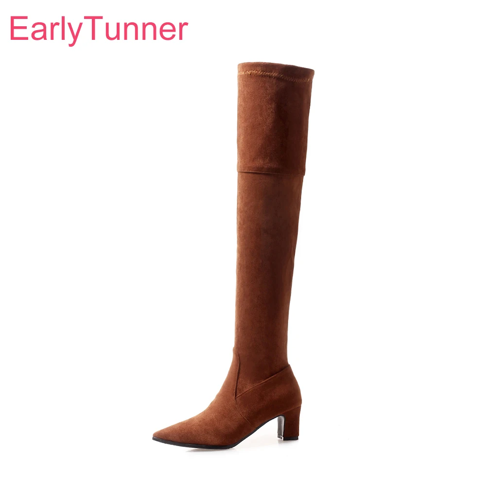 Riding Boot Short - Nuevas botas altas hasta el muslo