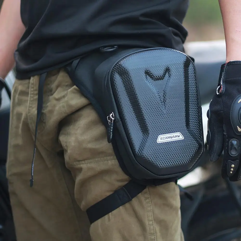 Motorcycle Gear Backpack - Bolsa de pierna de cintura caída