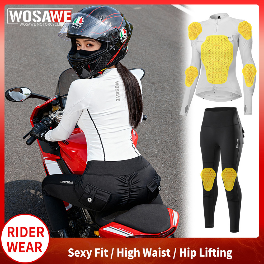 Motorcycle Gear Full Suit - Conjunto de Chaqueta y Pantalones de