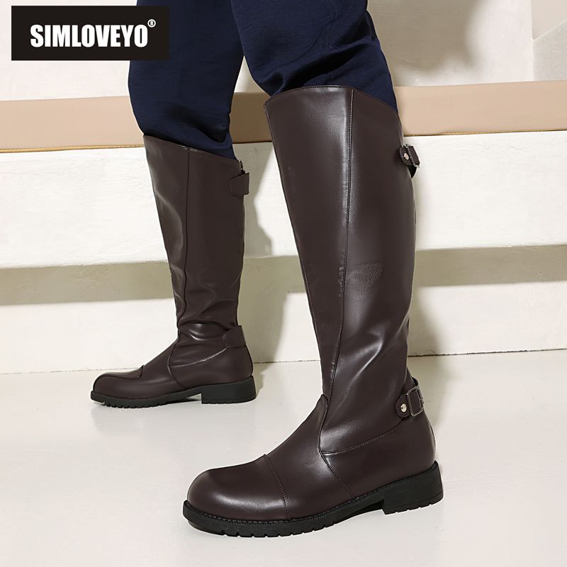 Riding Boot Short - SIMLOVEYO 2025 zapatos informales hasta la