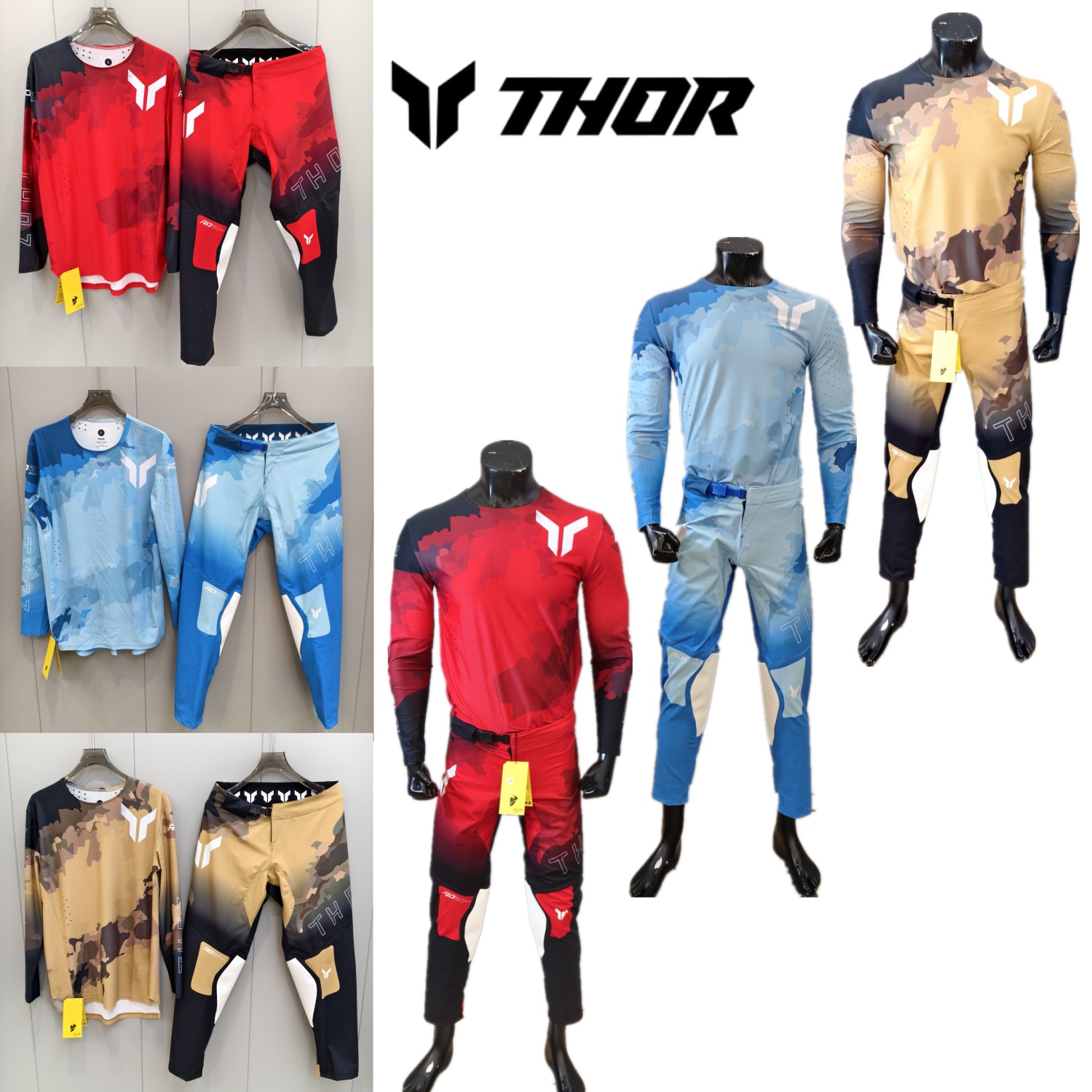 Motorcycle Gear Pants - Conjunto de equipamiento de motocross THOR