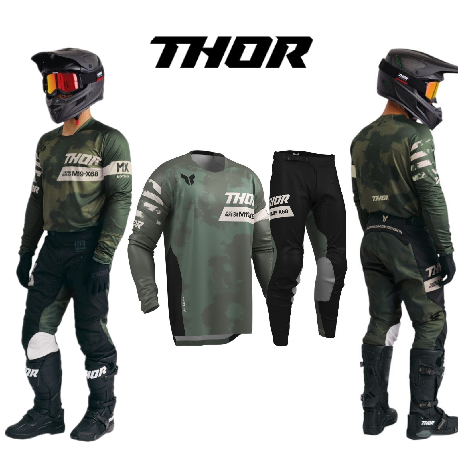 Conjunto de equipo de Motocros - Motorcycle Gear Bundle reseña y precio