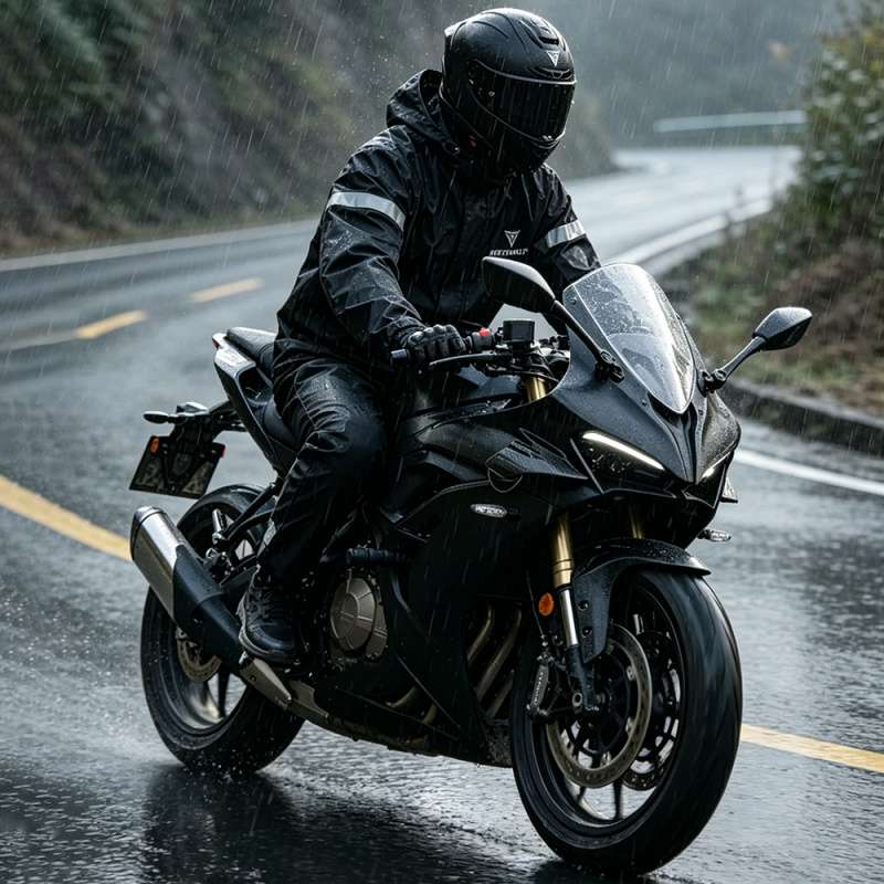 Traje Impermeable para Motocic - Motorcycle Gear Full Suit reseña y precio