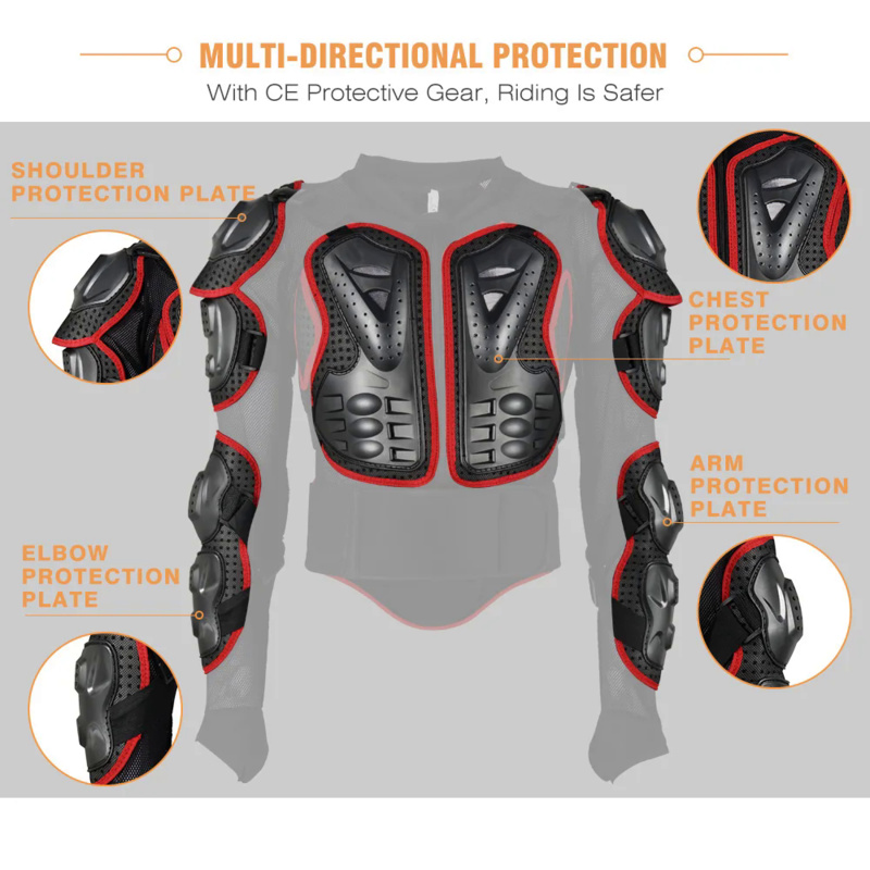 Armadura protectora para Motoc - Motorcycle Gear Full Suit reseña y precio