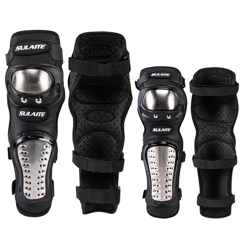 4 unids/set rodillera de motoc - Motorcycle Gear Bundle reseña y precio