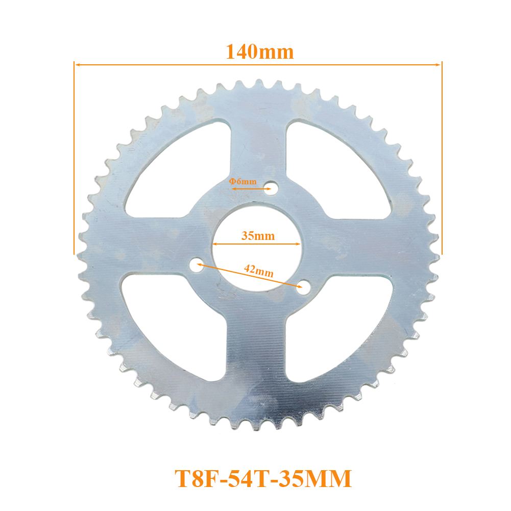 Piñón Trasero de Cadena T8F 54 - Motorcycle Gear Bundle reseña y precio