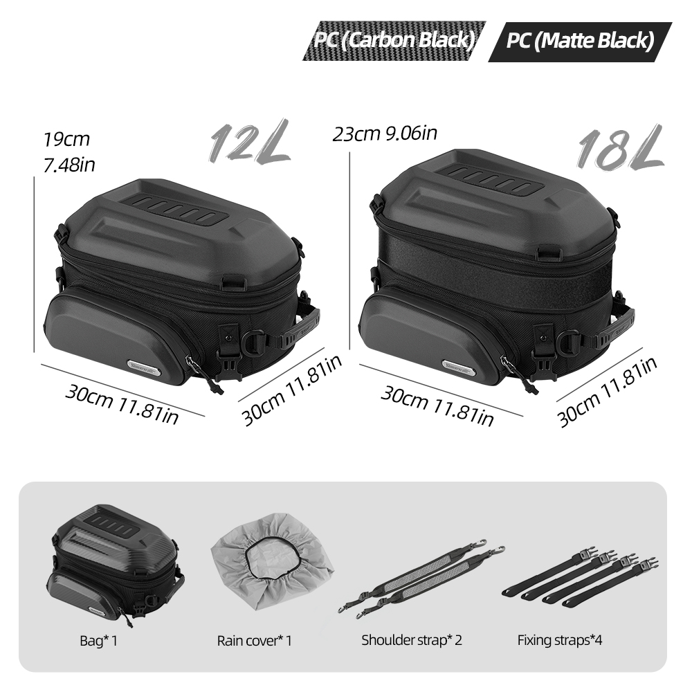 Bolsa Trasera para Motocicleta - Motorcycle Gear Backpack reseña y precio