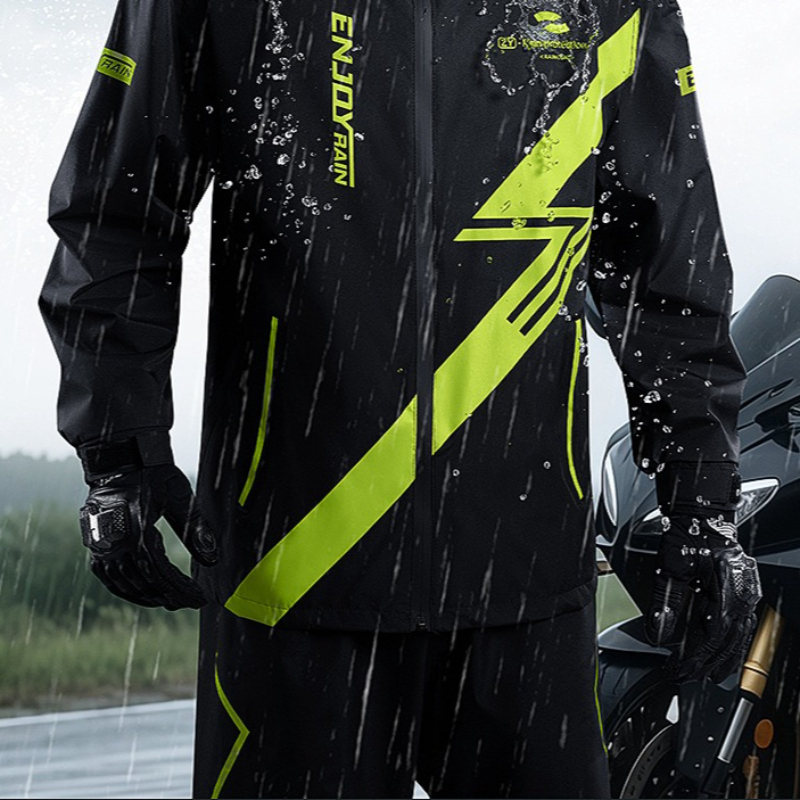 Traje Impermeable Grueso de Ch - Motorcycle Gear Full Suit reseña y precio