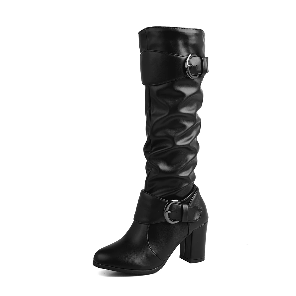 Nuevo Invierno dulce negro bla - Riding Boot Short reseña y precio