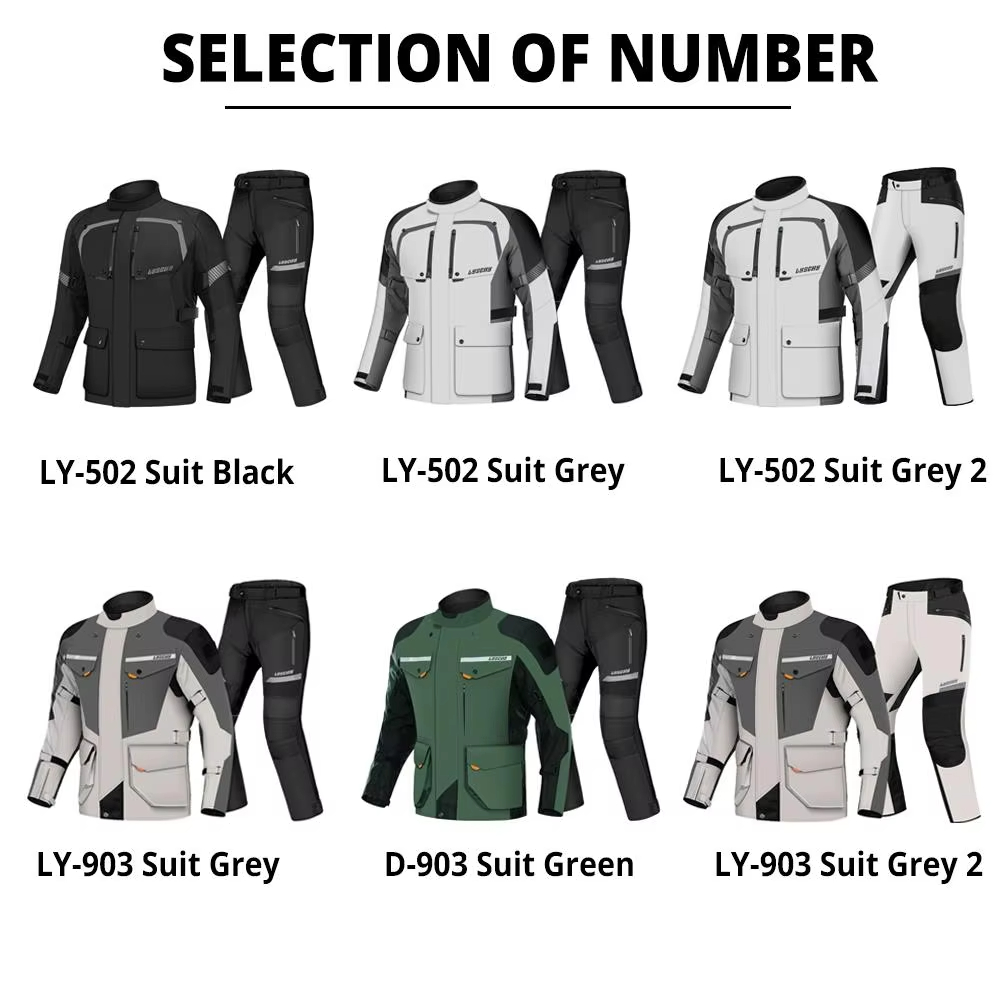 LYSCHY Traje de moto impermeab - Motorcycle Gear Full Suit reseña y precio