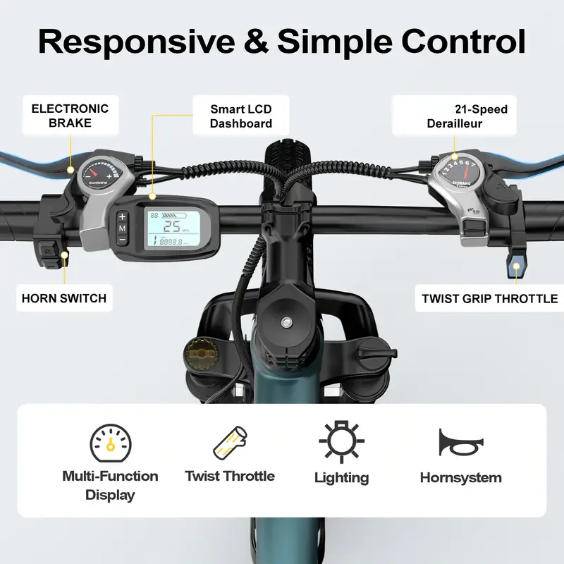 Bicicleta Eléctrica de Montaña - Motorcycle Gear reseña y precio