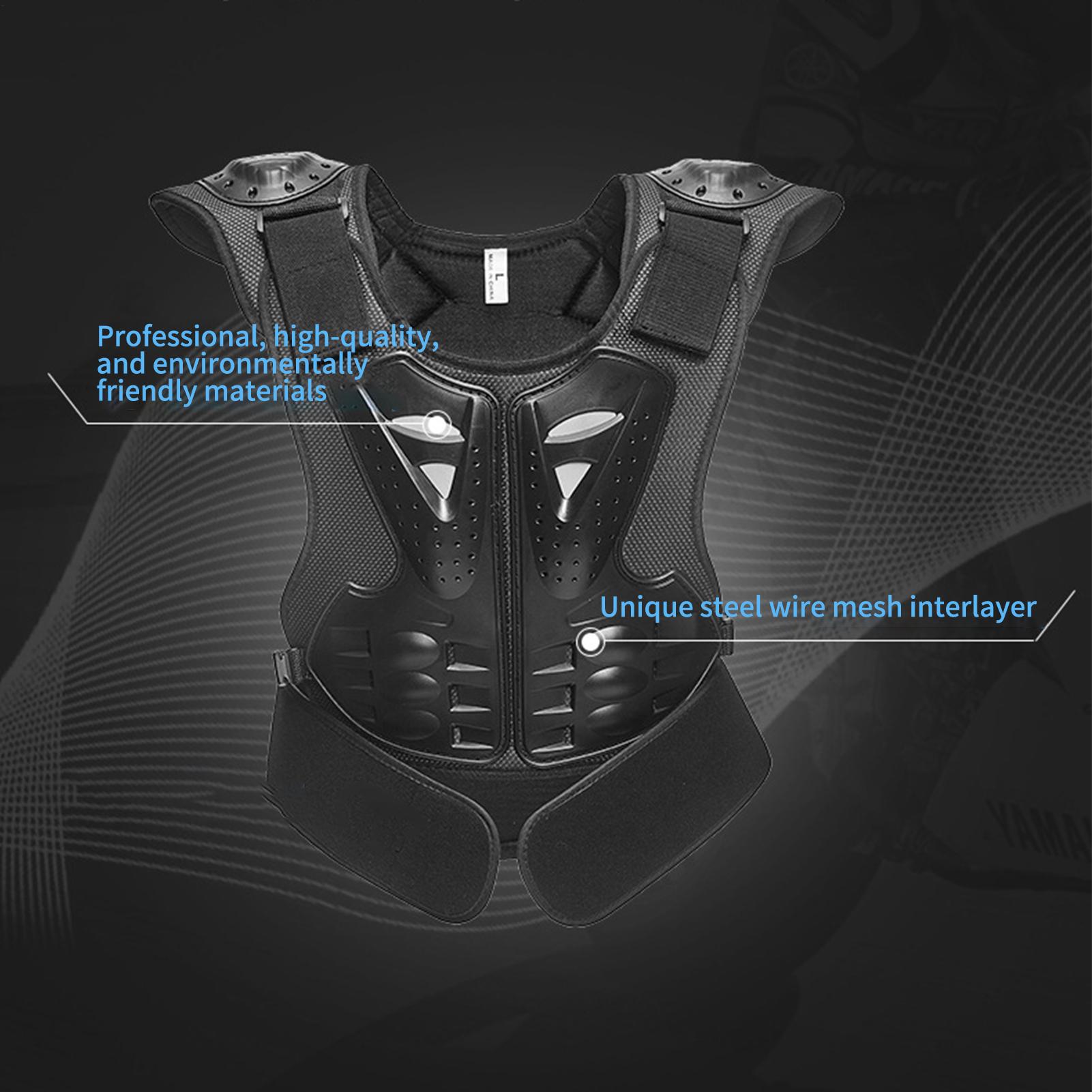 Equipo de motociclismo para ch - Chest Protector Armor reseña y precio